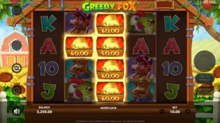 Greedy Fox slot screenshot 3
