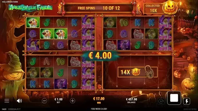 Halloween Farm slot screenshot 5