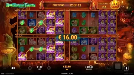Halloween Farm slot screenshot 6