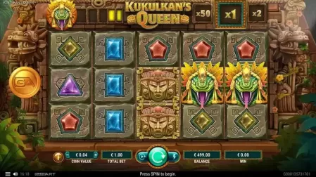 Kukulkans Queen slot screenshot 1