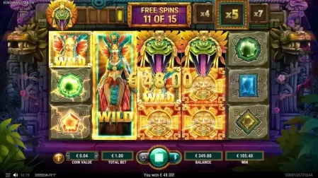 Kukulkans Queen slot screenshot 6