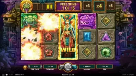 Kukulkans Queen slot screenshot 4