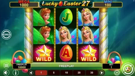 Lucky Easter 27 Hold And Win slot screenshot 1