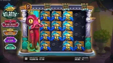 Marlin Masters Atlantis slot screenshot 4