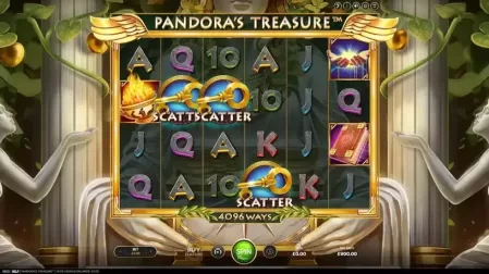 Pandora’s Treasure slot screenshot 2