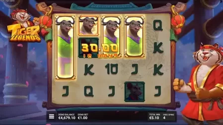 Tiger Legends slot screenshot 5