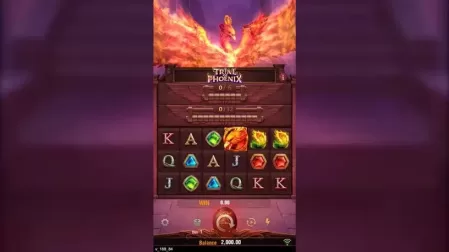 Trial of Phoenix slot screenshot 1