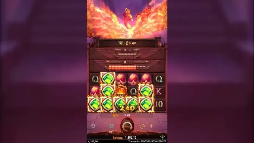 Trial of Phoenix slot screenshot