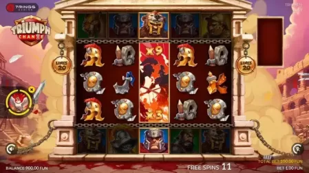 Triumph slot screenshot 4