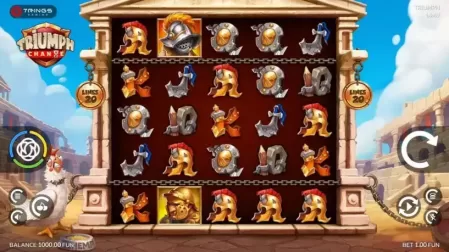Triumph slot screenshot 1