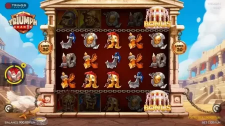Triumph slot screenshot 2