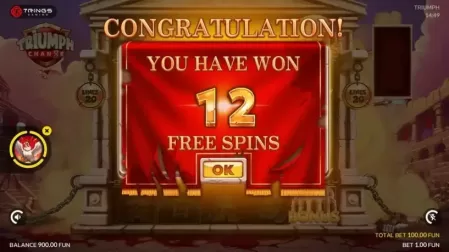 Triumph slot screenshot 3