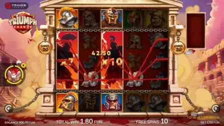 Triumph slot screenshot 5