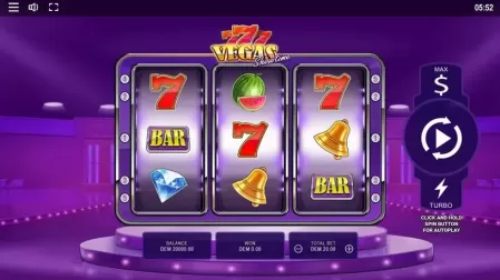 Vegas Showtime slot screenshot 1