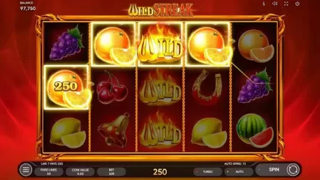 Wild Streak slot screenshot 3