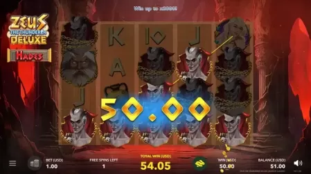 Zeus the Thunderer Deluxe slot screenshot 5