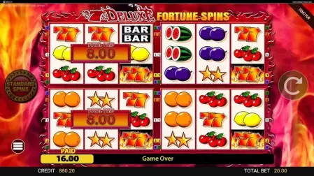 7's Deluxe Fortune Spins slot screenshot 5
