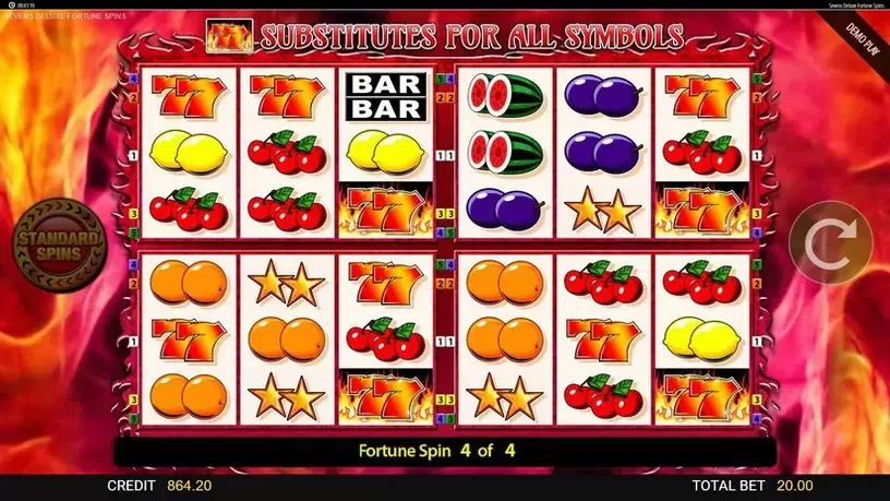 7's Deluxe Fortune Spins slot screenshot 4