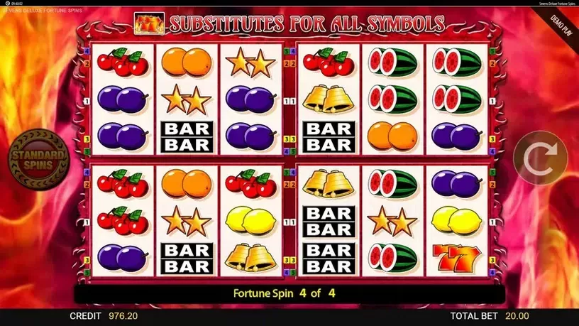7's Deluxe Fortune Spins slot screenshot 3
