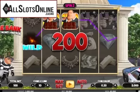 Win screen 2. Acme Bank from Capecod Gaming