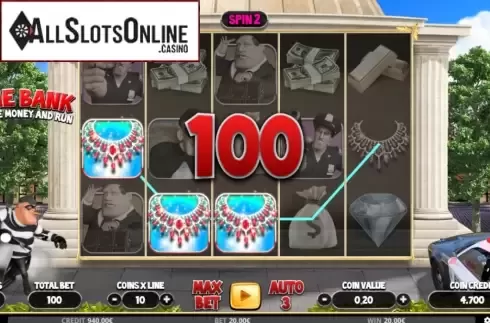 Win screen 3. Acme Bank from Capecod Gaming