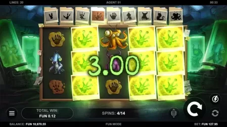 Agent 51 slot screenshot 6