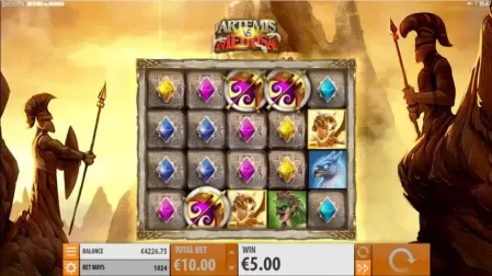 Artemis vs Medusa slot screenshot 2