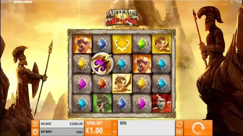 Artemis vs Medusa slot screenshot 1