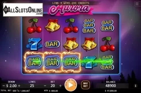 Win Screen. Aurora (KA Gaming) from KA Gaming