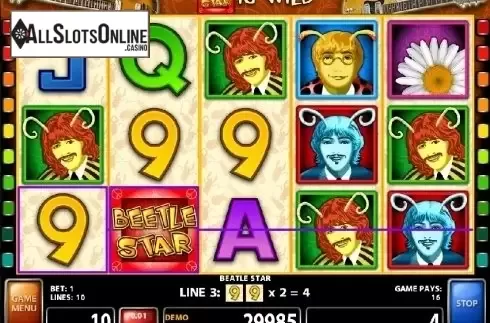 Screen 3. Beetle Star from Casino Technology