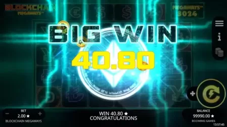 Blockchain Megaways slot screenshot 3