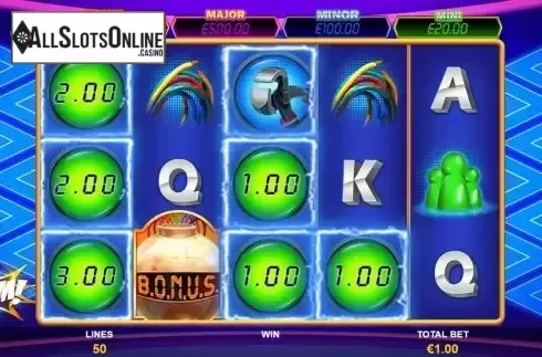Bonus Game Win Screen