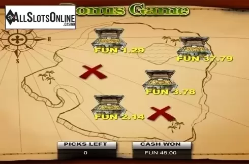 Game workflow screen. Bucanieros Max from Concept Gaming