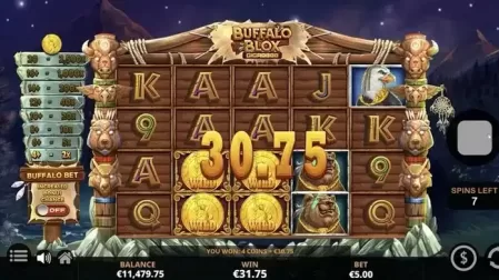 Buffalo Blox Gigablox slot screenshot 6