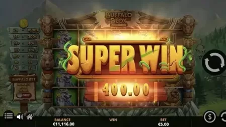 Buffalo Blox Gigablox slot screenshot 4