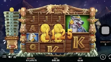 Buffalo Blox Gigablox slot screenshot 7