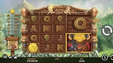 Buffalo Blox Gigablox slot screenshot 1