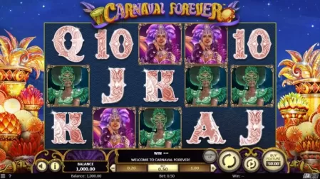 Carnaval Forever slot screenshot 1