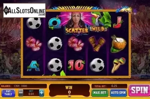 Reels screen. Carnival of Brazil from Aiwin Games