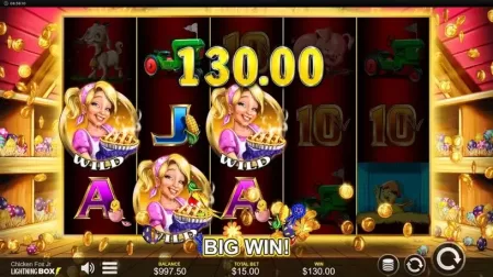 Chicken Fox Jr slot screenshot 5