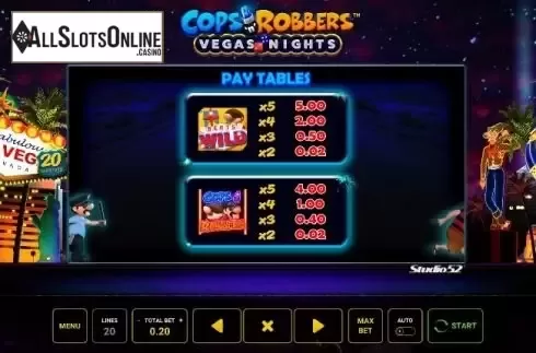 Paytable 2