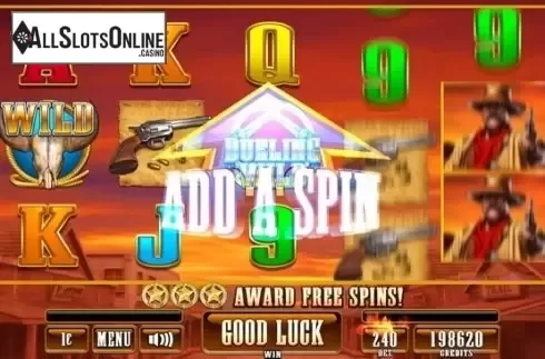 Win Screen. Dueling Wilds from Incredible Technologies