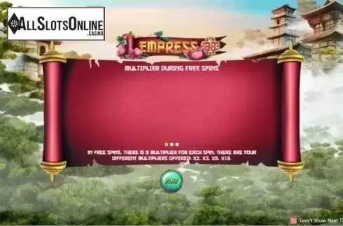 Start Screen. Empress88 from ReelNRG