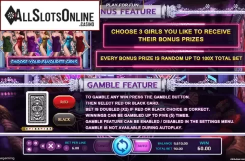 Features. Enter The KTV from EAgaming