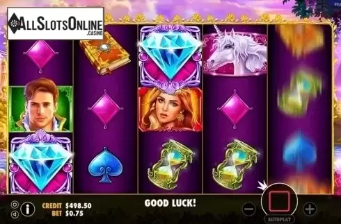 Bonus Symbol screen. Fairytale Fortune from Pragmatic Play