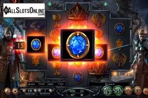 Screen 3. Fire & Steel from Betsoft
