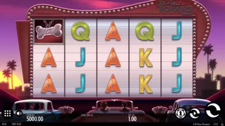 Full Moon Romance slot screenshot 1
