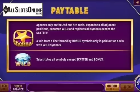 PayTable Screen 2