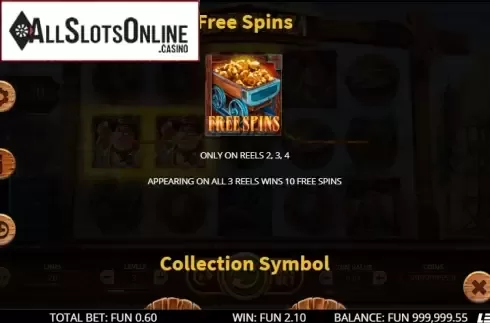 Paytable 1. Gold Bonanza from Leap Gaming
