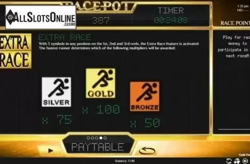 Features 3. Gold Race Deluxe from Espresso Games
